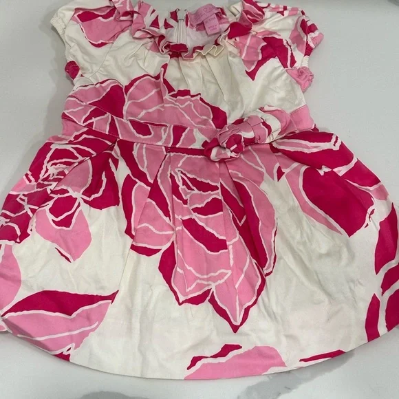 Lily Pulitzer La Vie en Rose Dress 6-12 - Picture 2 of 6